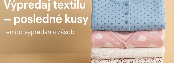 Výpredaj textilu – posledné kusy