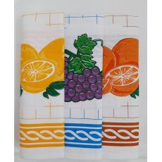 Kuchynská bavlnená utierka 50x70 cm mix farieb