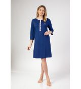 Regina 139 dámska nočná košeľa bavlna 3/4 rukáv