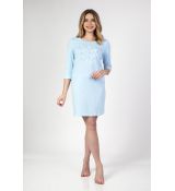 Regina 138 dámska nočná košeľa bavlna 3/4 rukáv