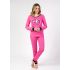 Regina 682 dámske pyžamo manžetové 100 % bavlna